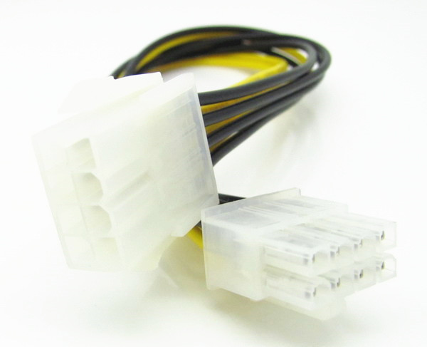 8 Pin Male to Female Extension Cable - Click Image to Close